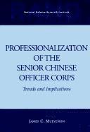 bokomslag Professionalization of the Senior Chinese Officer Corps