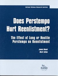 bokomslag Does Perstempo Hurt Reenlistment?