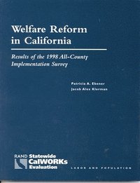bokomslag Welfare Reform in California