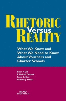 bokomslag Rhetoric Versus Reality