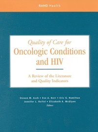 bokomslag Quality of Care for Oncologic Conditions and HIV