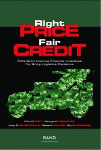 bokomslag Right Price, Fair Credit
