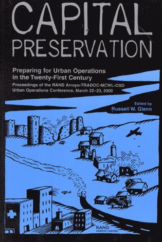Russell W Glenn, Russell W. Glenn - Proceedings of the Rand Arroyo-TRADOC-MCWL-OSD Urban Operations Conference, March 22-23, 2000, Häftad