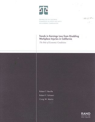 bokomslag Trends in Earnings Loss from Disabling Workplace Injuries in California