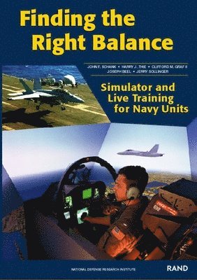 John F. Schank, etc., et al - Finding the Right Balance, Häftad