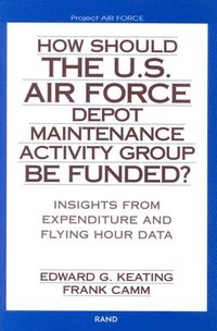 bokomslag How Should the U.S. Air Force Depot Maintenance Activity Group be Funded?