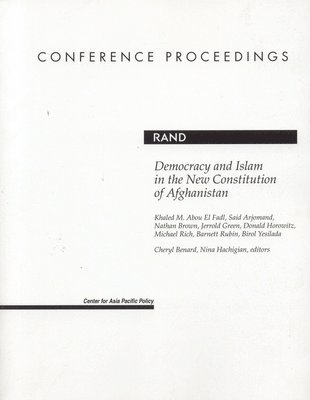 bokomslag Democracy and Islam in the New Constitution of Afghanistan