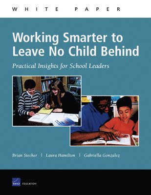 Brian M. Stecher, Laura Hamilton, Gabriella Gonzalez - Working Smarter to Leave No Child Behind, Häftad