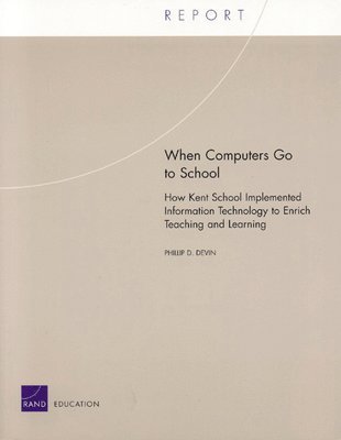 When Computers Go to School: TR-126-EDU 1