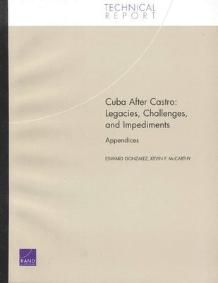 Edward Gonzalez, Kevin F. McCarthy - Cuba After Castro, Häftad