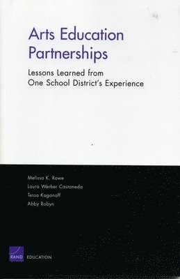 Arts Education Partnerships - Lessons Learned from One School 1