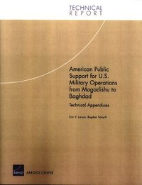 bokomslag American Public Support for U.S. Military Operations from Mogadishu to Baghdad: Technical Appendixes