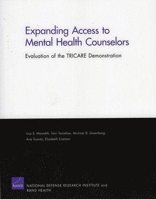 bokomslag Expanding Access to Mental Health Counselors