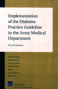 bokomslag Implementation of the Diabetes Practice Guideline in the Army Medical Department