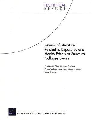 bokomslag Review of Literature Related to Exposures and Health Effects at Structural Collapse Events