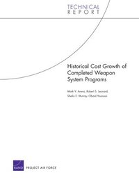 bokomslag Historical Cost Growth of Completed Weapon System Programs