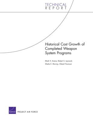 bokomslag Historical Cost Growth of Completed Weapon System Programs