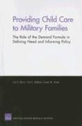 Joy S Moini, Gail L Zellman, Susan M Gates - Providing Child Care to Military Families, Häftad