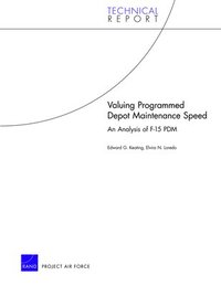 bokomslag Valuing Programmed Depot Maintenance Speed