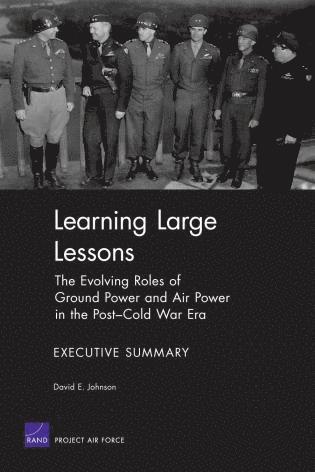 Learning Large Lessons