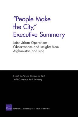 bokomslag People Make the City, Executive Summary