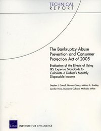 bokomslag The Bankruptcy Abuse Prevention and Consumer Protection Act of 2005