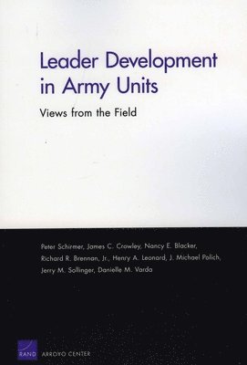 bokomslag Leader Development in Army Units