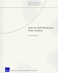bokomslag Data for DoD Manpower Policy Analysis