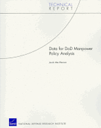 Jacob Alex Klerman - Data for DoD Manpower Policy Analysis, Häftad