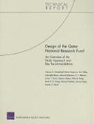 Victoria A Greenfield, Debra Knopman, Eric Talley, Gabrielle Bloom, Edward Balkovich - Design of the Qatar National Research Fund, Häftad