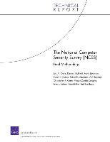 Lois M. Davis, Daniela Golinelli, Robin Beckman, Sarah K. Cotton, Robert H. Anderson, Anil Bamezai, Chris Corey, Megan Zander-Cotugo, John L. Adams, Roald Euller - National Computer Security Survey (NCSS), Häftad