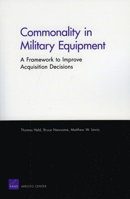Commonality in Military Equipment 1