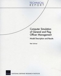 bokomslag Computer Simulation of General and Flag Officer Management