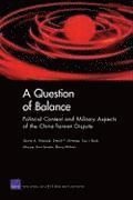 David A Shlapak, David T Orletsky, Toy I Reid, Murray Scot Tanner, Barry Wilson, Murray Scot (Western Michigan University) Tanner, David A. Shlapak, David T. Orletsky - Question of Balance, Häftad