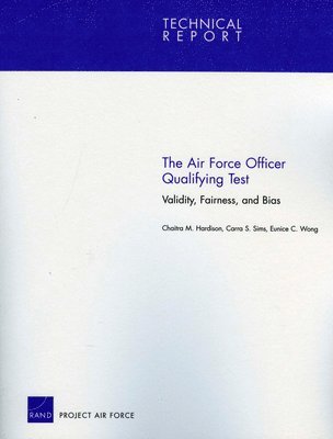 Chaitra M. Hardison, Carra S. Sims, Eunice C. Wong - Air Force Officer Qualifying Test, Häftad
