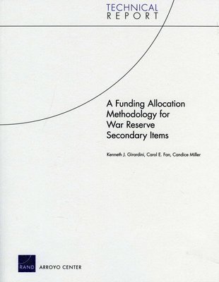 A Funding Allocation Methodology for War Reserve Secondary Items 1