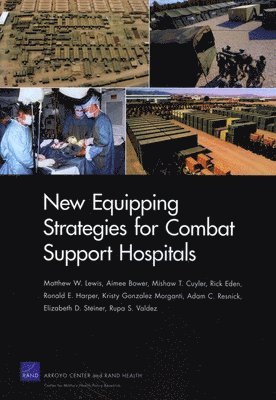 bokomslag New Equipping Strategies for Combat Support Hospitals