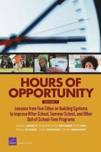 bokomslag Hours of Opportunity, Volume 1