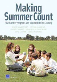 Jennifer Sloan McCombs, Catherine H. Augustine, Heather L. Schwartz, Susan J. Bodilly, Brian McInnis, Dahlia S. Lichter, Amanda Brown Cross - Making Summer Count, Häftad