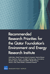 bokomslag Recommended Research Priorities for the Qatar Foundation's Environment and Energy Research Institute