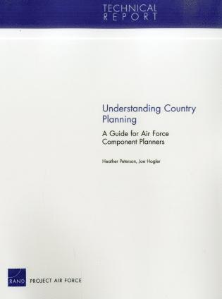 Heather Peterson, Joe Hogler - Understanding Country Planning, Häftad