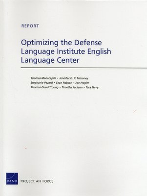 Optimizing the Defense Language Institute English Language Center 1