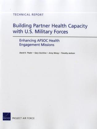 bokomslag Building Partner Health Capacity with U.S. Military Forces