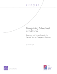 Jennifer Imazeki - Deregulating School Aid in California, Häftad