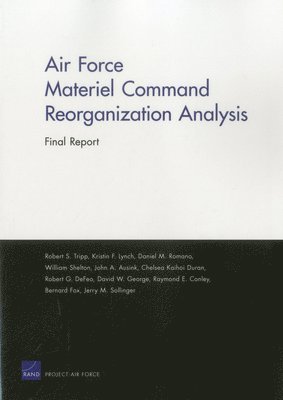 Air Force Materiel Command Reorganization Analysis 1