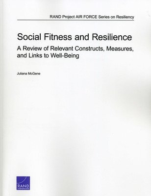 bokomslag Social Fitness and Resilience
