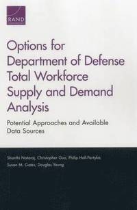 bokomslag Options for Department of Defense Total Workforce Supply and Demand Analysis