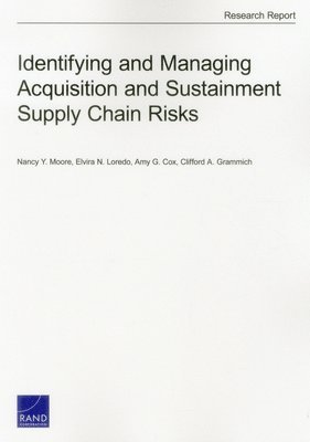 Identifying and Managing Acquisition and Sustainment Supply Chain Risks 1