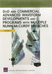 bokomslag DOD and Commercial Advanced Waveform Developments and Programs with Nunn-Mccurdy Breaches