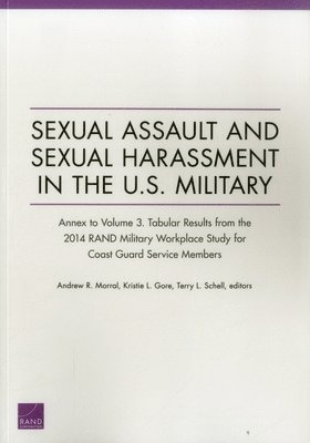 Andrew R. Morral, Kristie L. Gore, Terry L. Schell - Sexual Assault and Sexual Harassment in the U.S. Military, Häftad